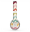 The Vintage Summer Colored Chevron V4 Skin for the Beats by Dre Solo 2 Headphones