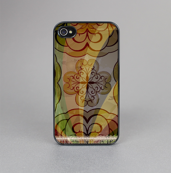 The Vintage Swirled Colorful Pattern Skin-Sert for the Apple iPhone 4-4s Skin-Sert Case