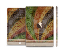 The Vintage Swirled Colorful Pattern Full Body Skin Set for the Apple iPad Mini 3