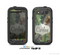 The Vintage Swirled Stripes with Name Tag Skin For The Samsung Galaxy S3 LifeProof Case