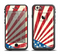 The Vintage Tan American Flag Apple iPhone 6 LifeProof Fre Case Skin Set