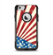 The Vintage Tan American Flag Apple iPhone 6 Otterbox Commuter Case Skin Set