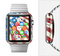 The Vintage Tan American Flag Full-Body Skin Set for the Apple Watch