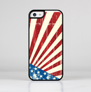 The Vintage Tan American Flag Skin-Sert Case for the Apple iPhone 5c