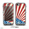 The Vintage Tan American Flag Skin for the iPhone 5c nüüd LifeProof Case