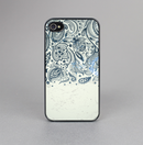 The Vintage Tan & Black Top Swirled Design Skin-Sert for the Apple iPhone 4-4s Skin-Sert Case