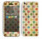 The Vintage Tan & Colored Polka Dots Skin for the Apple iPhone 5c