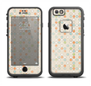 The Vintage Tiny Polka Dot Pattern Apple iPhone 6/6s LifeProof Fre Case Skin Set