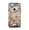 The Vintage Torn Newspaper Collage Apple iPhone 5c Otterbox Commuter Case Skin Set