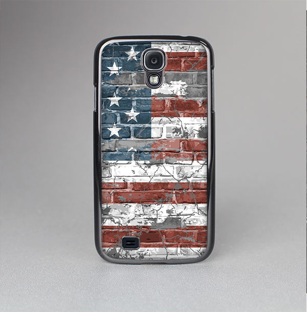 The Vintage USA Flag Skin-Sert Case for the Samsung Galaxy S4