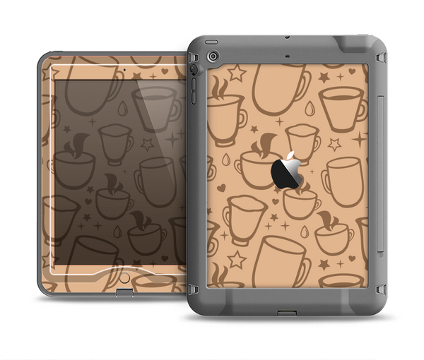 The Vintage Vector Coffee Mugs Apple iPad Mini LifeProof Nuud Case Skin Set