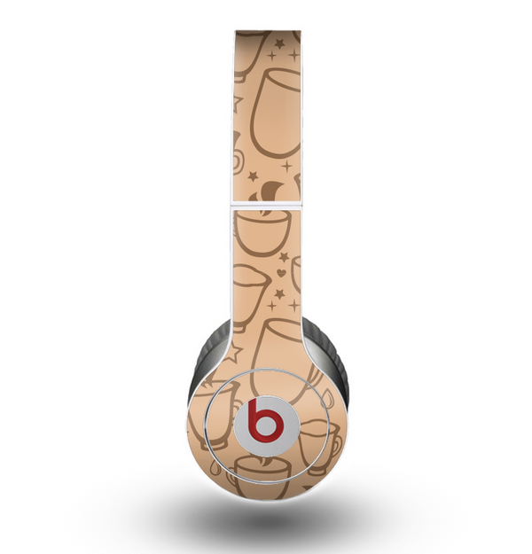 The Vintage Vector Coffee Mugs Skin for the Beats by Dre Original Solo-Solo HD Headphones