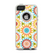 The Vintage Vector Color Circle Pattern Apple iPhone 5-5s Otterbox Commuter Case Skin Set