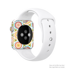 The Vintage Vector Color Circle Pattern Full-Body Skin Kit for the Apple Watch