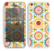 The Vintage Vector Color Circle Pattern Skin for the Apple iPhone 5c