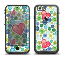 The Vintage Vector Heart Buttons Apple iPhone 6/6s Plus LifeProof Fre Case Skin Set