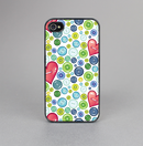 The Vintage Vector Heart Buttons Skin-Sert for the Apple iPhone 4-4s Skin-Sert Case