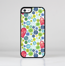 The Vintage Vector Heart Buttons Skin-Sert Case for the Apple iPhone 5c