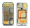 The Vintage Vector Square Pattern Apple iPhone 5-5s LifeProof Fre Case Skin Set