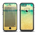 The Vintage Vibrant Beach Scene Apple iPhone 6/6s LifeProof Fre Case Skin Set