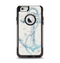 The Vintage White and Blue Anchor Illustration Apple iPhone 6 Otterbox Commuter Case Skin Set