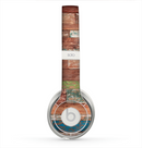 The Vintage Wood Planks Skin for the Beats by Dre Solo 2 Headphones