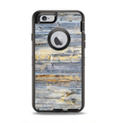 The Vintage Wooden Planks with Yellow Paint Apple iPhone 6 Otterbox Defender Case Skin Set