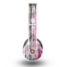 The Vintage Worn Pink Paint Skin for the Beats by Dre Original Solo-Solo HD Headphones