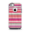 The Vintage Wrinkled Color Tall Stripes Apple iPhone 5c Otterbox Commuter Case Skin Set
