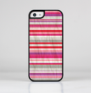 The Vintage Wrinkled Color Tall Stripes Skin-Sert Case for the Apple iPhone 5c