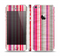 The Vintage Wrinkled Color Tall Stripes Skin Set for the Apple iPhone 5