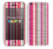 The Vintage Wrinkled Color Tall Stripes Skin for the Apple iPhone 5c