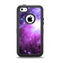 The Violet Glowing Nebula Apple iPhone 5c Otterbox Defender Case Skin Set