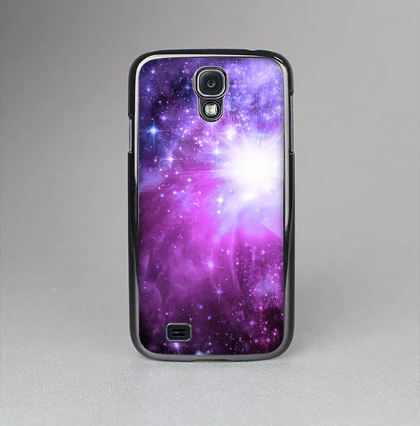 The Violet Glowing Nebula Skin-Sert Case for the Samsung Galaxy S4