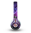 The Violet Glowing Nebula Skin for the Beats by Dre Mixr Headphones