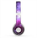 The Violet Glowing Nebula Skin for the Beats by Dre Solo 2 Headphones