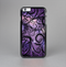 The Violet with Black Highlighted Spirals Skin-Sert for the Apple iPhone 6 Skin-Sert Case