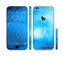 The Vivid Blue Fantasy Surface Sectioned Skin Series for the Apple iPhone 6s Plus