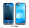 The Vivid Blue Fantasy Surface Skin for the iPhone 5c nüüd LifeProof Case