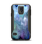 The Vivid Blue Sagging Painted Surface Samsung Galaxy S5 Otterbox Commuter Case Skin Set