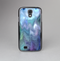 The Vivid Blue Sagging Painted Surface Skin-Sert Case for the Samsung Galaxy S4