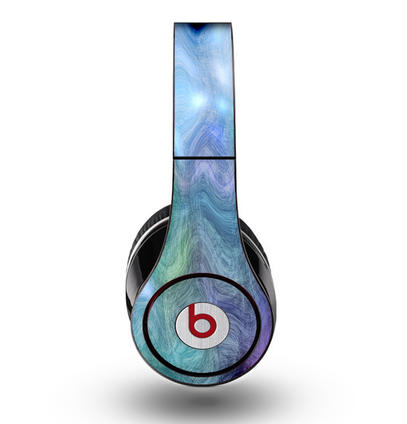 The Vivid Blue Sagging Painted Surface Skin for the Original Beats by Dre Studio Headphones