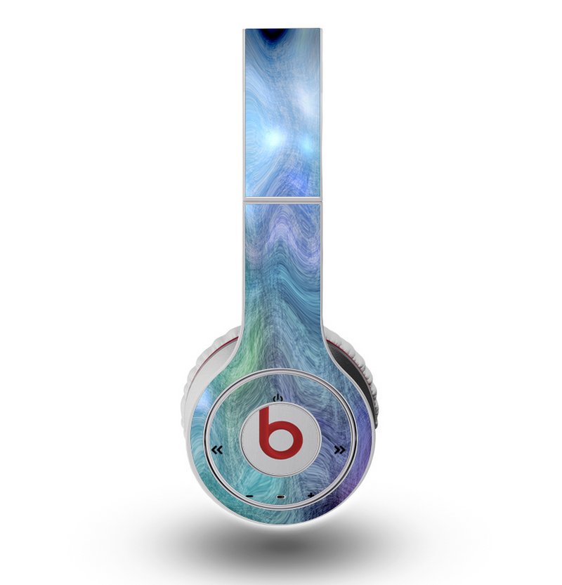 The Vivid Blue Sagging Painted Surface Skin for the Original Beats by Dre Wireless Headphones