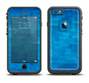 The Vivid Blue Techno Lines Apple iPhone 6/6s LifeProof Fre Case Skin Set
