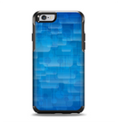 The Vivid Blue Techno Lines Apple iPhone 6 Otterbox Symmetry Case Skin Set