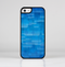 The Vivid Blue Techno Lines Skin-Sert Case for the Apple iPhone 5c
