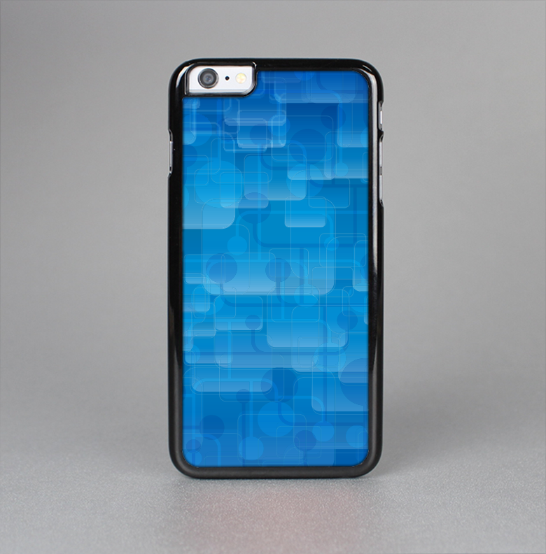 The Vivid Blue Techno Lines Skin-Sert Case for the Apple iPhone 6