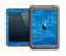The Vivid Blue Techno Lines Apple iPad Air LifeProof Fre Case Skin Set