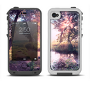The Vivid Colored Forrest Scene Apple iPhone 4-4s LifeProof Fre Case Skin Set