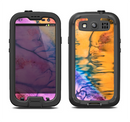 The Vivid Colored Wet-Paint Mixture Samsung Galaxy S3 LifeProof Fre Case Skin Set